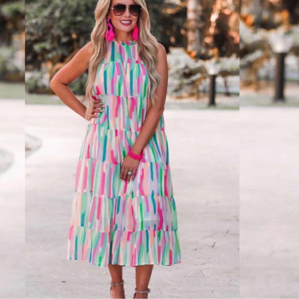 Watercolor Dress